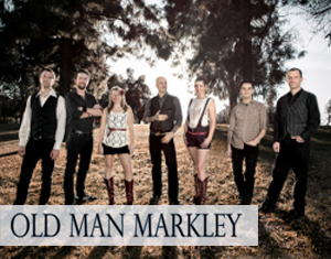 Picture of the featured band, Old Man Markley.